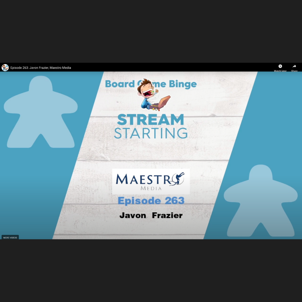 Episode 263: Javon Frazier, Maestro Media