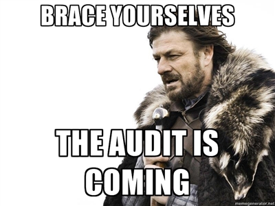 Brand audit meme - Brace yourselves, the audit is coming - 7 things founders miss in a brand assessment